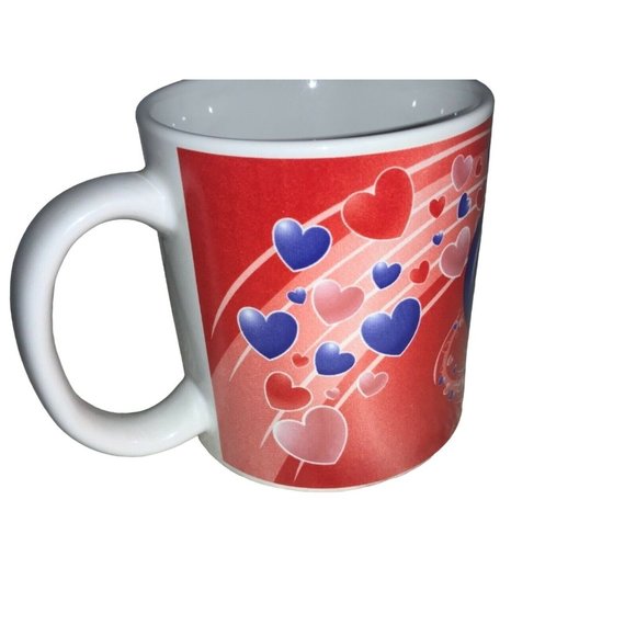 Yellow M&M Heart Whirlwind Mug Valentines - Picture 3 of 6